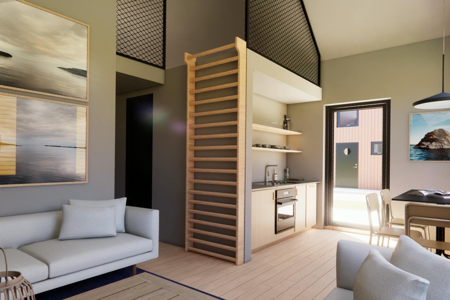 Straumholmane - Stue